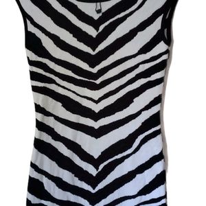 Express Zebra Print Dress